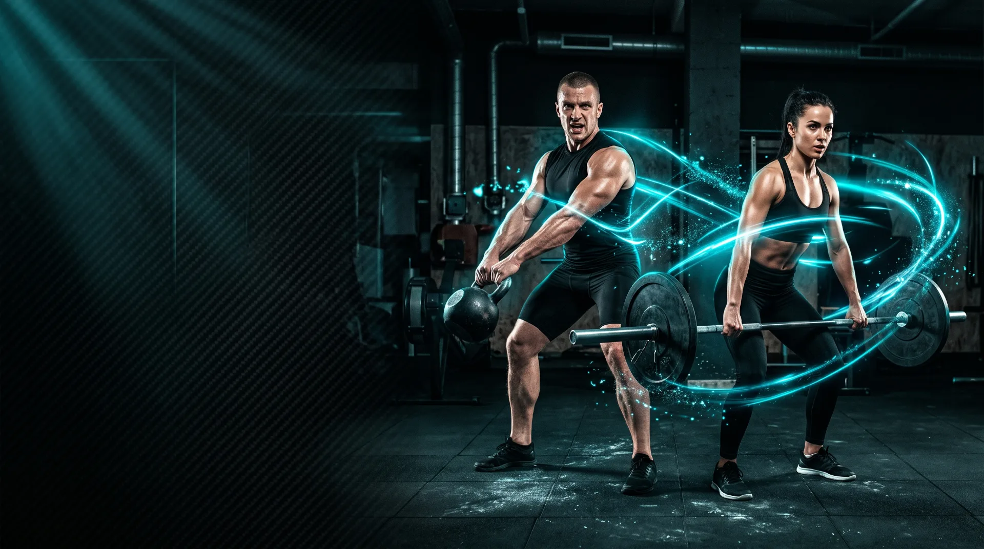 Атлеты SmartGym на тренировке